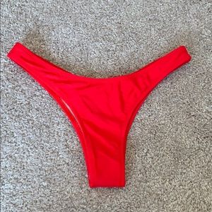 Cheeky bikini bottoms